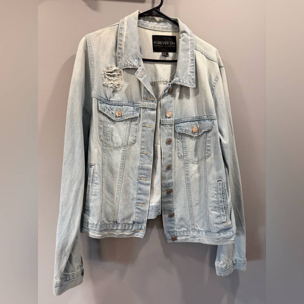 Forever 21+ Light Denim Jacket